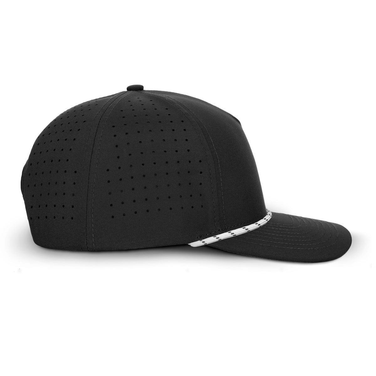GULF | Black w/ Black & White Rope – Wild Bills Blanks