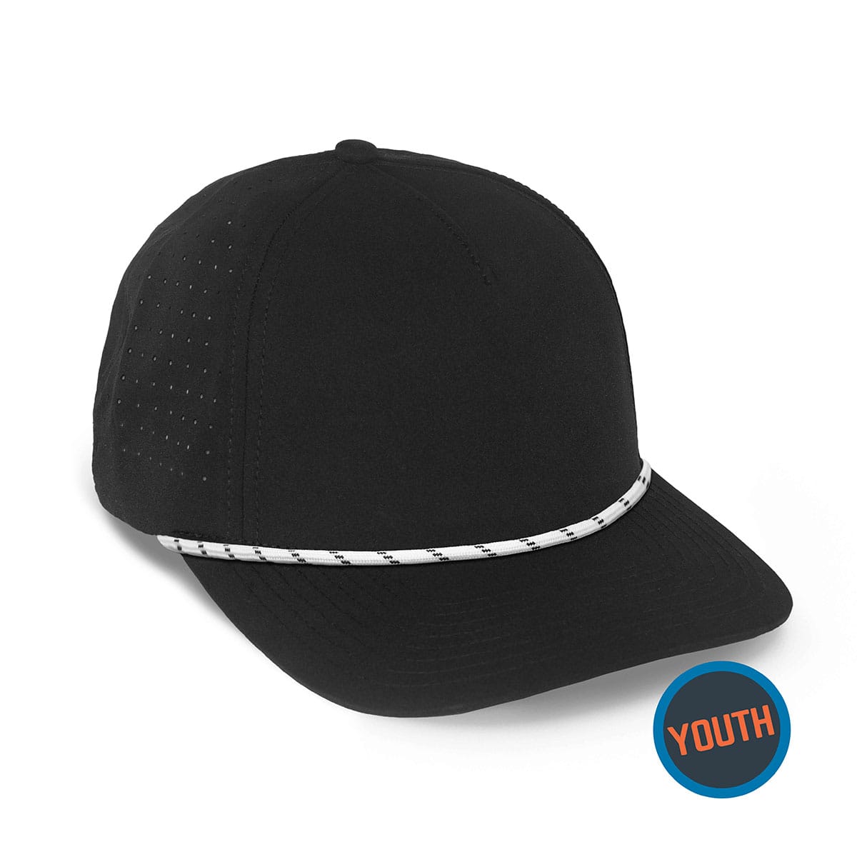 Wild Bills Blanks GULF | Black w/ Black & White Rope (Youth)