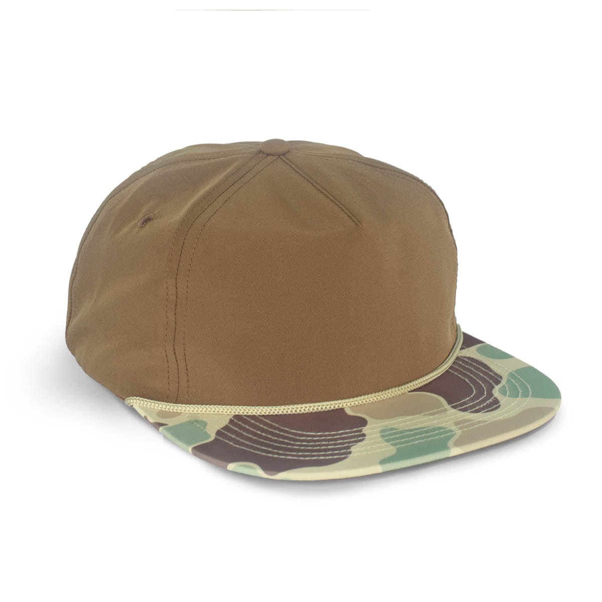 River Collection | Saddle & Camo 5-Panel Snapback Baseball Hat – Wild ...